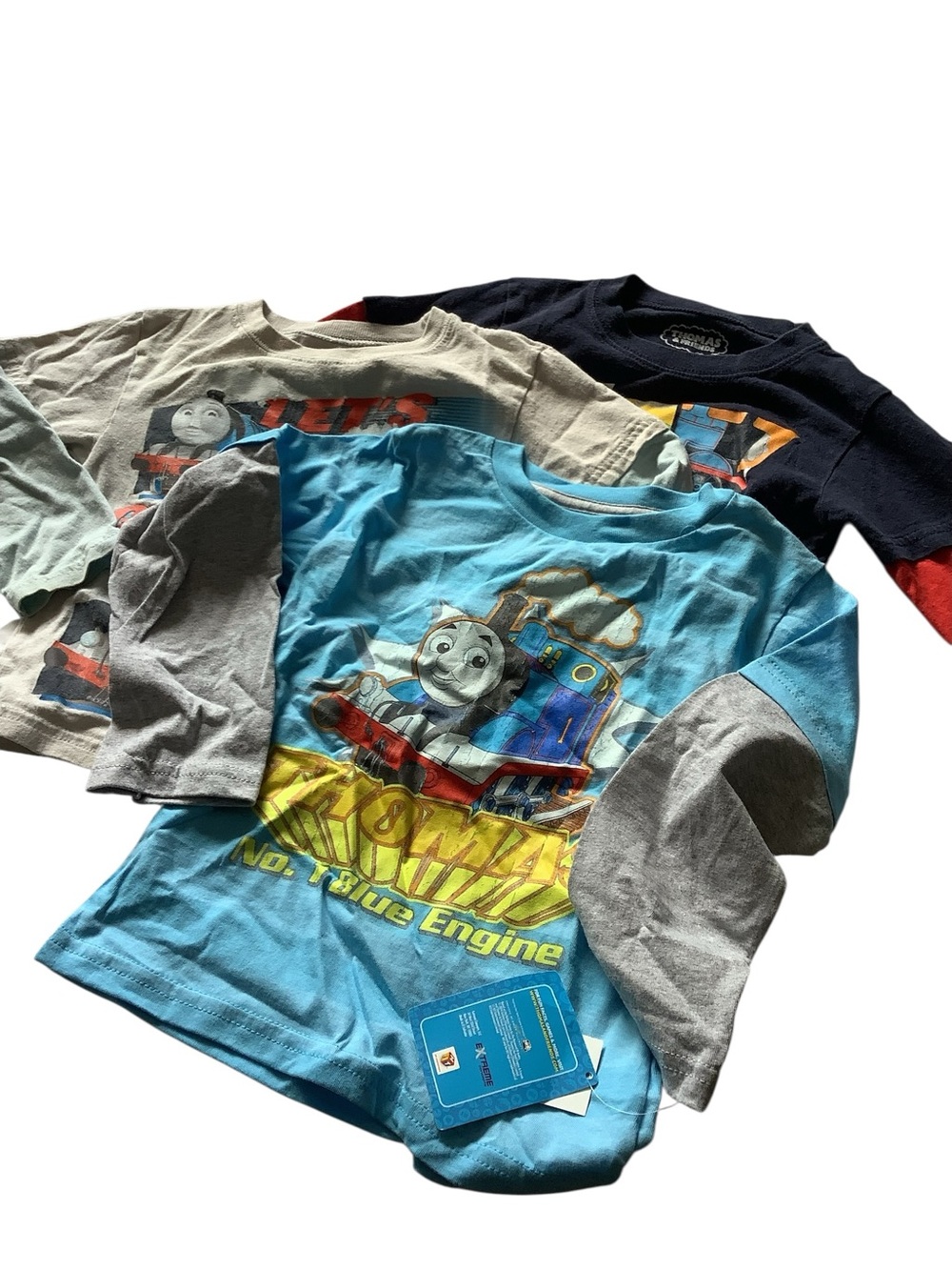 Three 4T Thomas & Friends Long Sleeve T-shirts